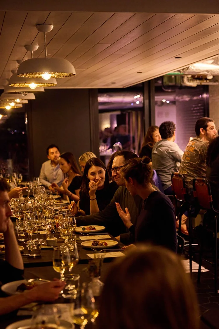 Private dining atmosphere